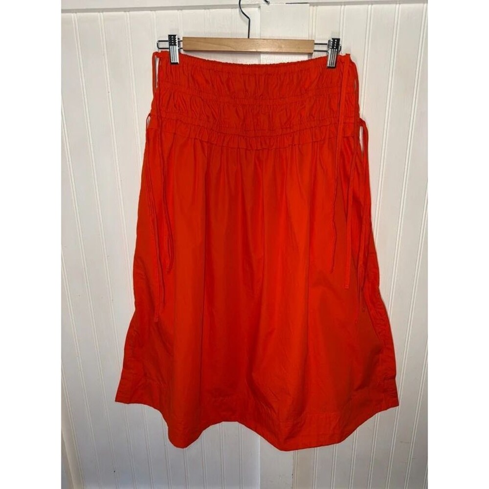 Free Assembly skirt S (4-6) Pockets side slit scrunch waist whimsy artsy